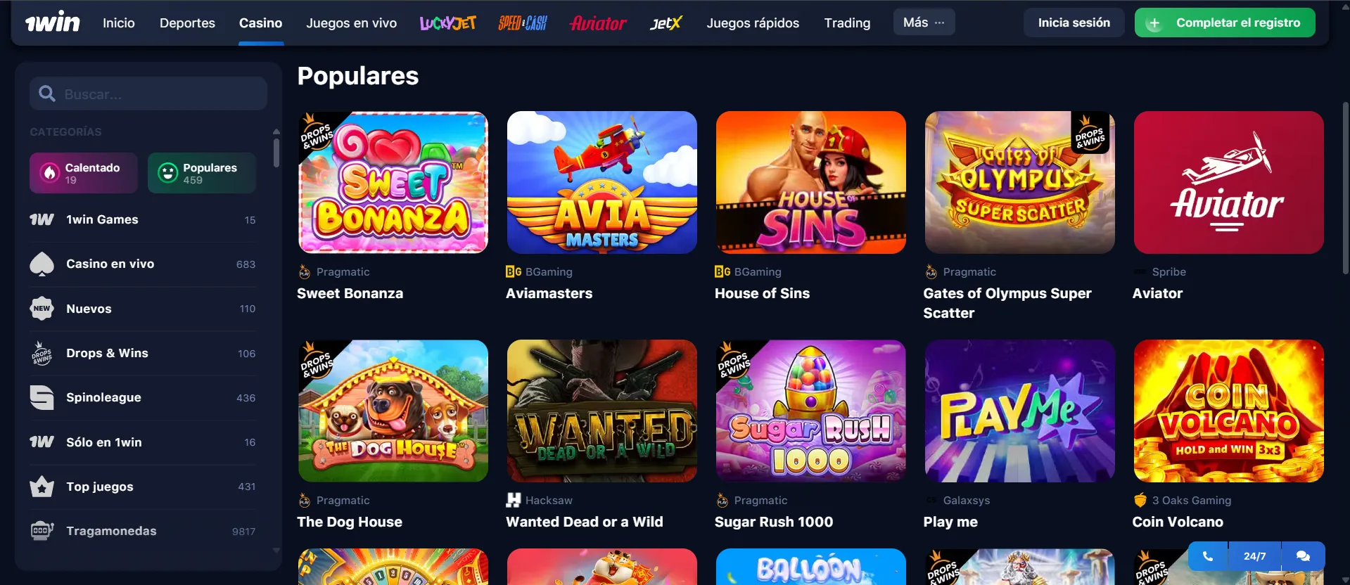 1win-casino-Mexico