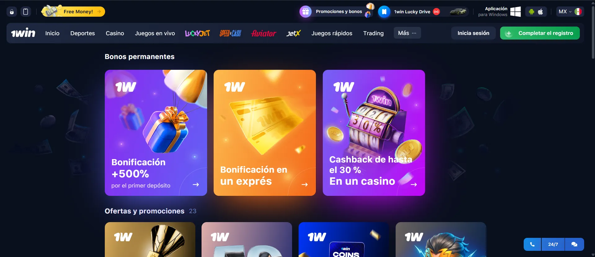 1win-casino-bonos-permanentes